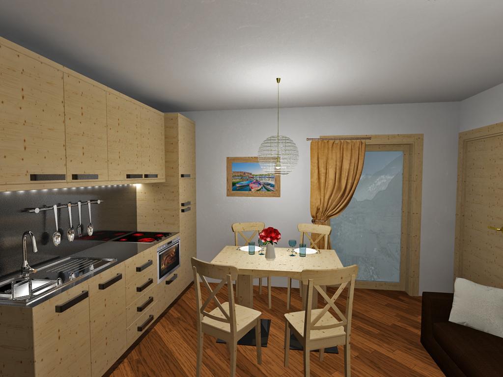 Aparthotel Dolomites Living&Relax Commezzadura Chambre photo